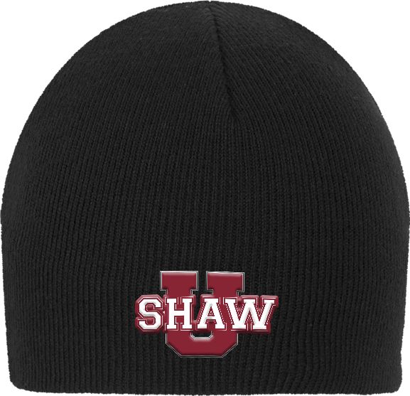 Shaw University Knit Beanie Shaw U Logo - ONLINE ONLY