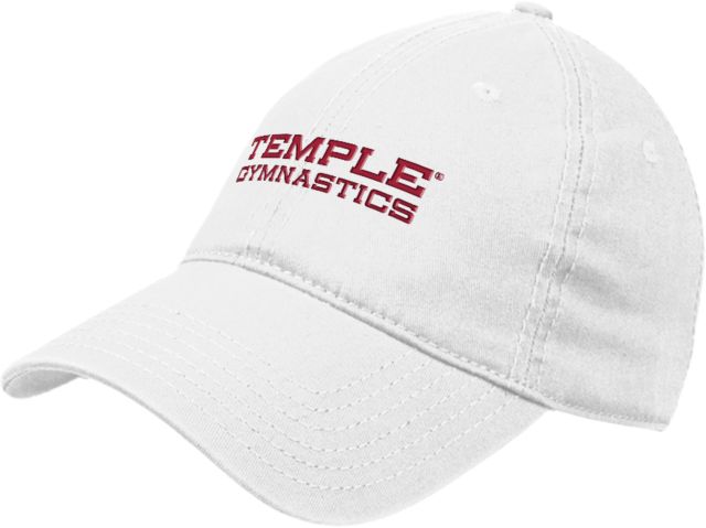Temple Unstructured Adjustable Low Profile Hat Gymnastics - Temple University - ONLINE ONLY