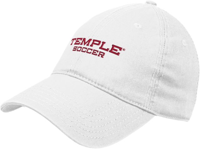 Temple Unstructured Adjustable Low Profile Hat Soccer - Temple University - ONLINE ONLY
