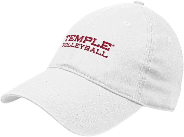 Temple Unstructured Adjustable Low Profile Hat Volleyball - Temple University - ONLINE ONLY
