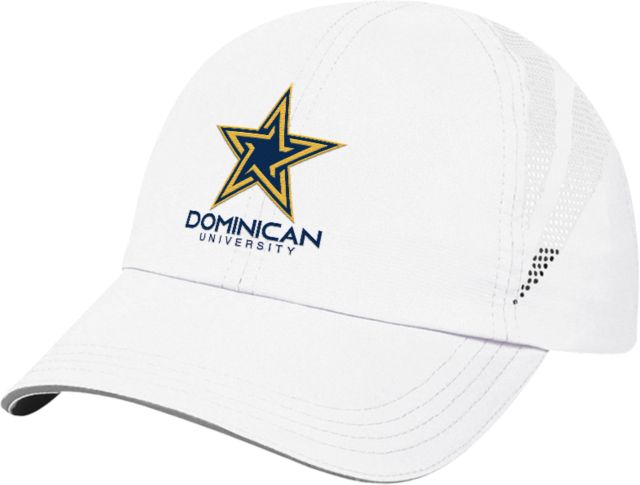 Dominican Performance Cap Dominican University with Star Stacked - ONLINE ONLY