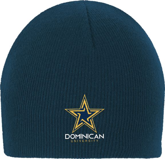 Dominican Knit Beanie Dominican University with Star Stacked - ONLINE ONLY