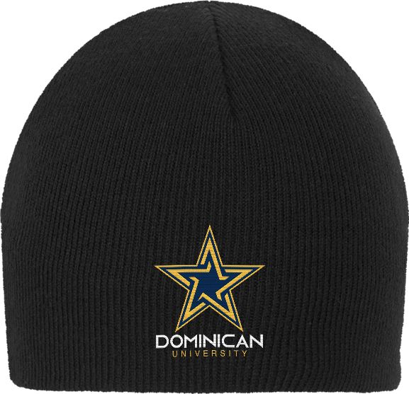 Dominican Knit Beanie Dominican University with Star Stacked - ONLINE ONLY