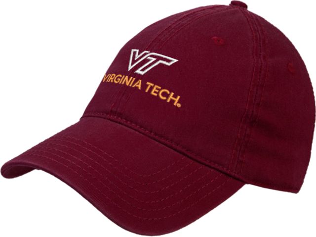 Virginia Tech Twill Unstructured Low Profile Hat Primary Institutional Mark - ONLINE ONLY