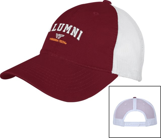 Virginia Tech Mesh Back Unstructured Low Profile Hat Virginia Tech Alumni - ONLINE ONLY