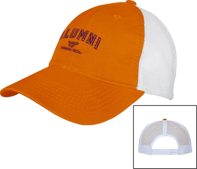 Virginia Tech Mesh Back Unstructured Low Profile Hat Virginia Tech Alumni - ONLINE ONLY