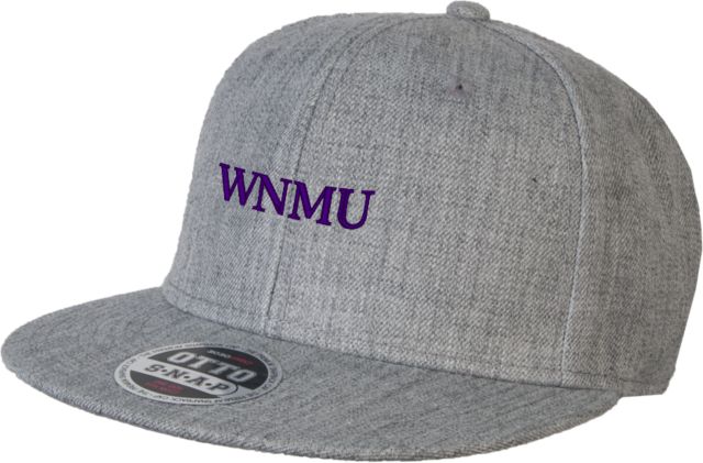 Western New Mexico Wool Blend Flat Bill Snapback Hat WNMU - ONLINE ONLY