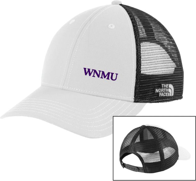 Western New Mexico The North Face Vintage White/Grey Ultimate Trucker Hat WNMU - ONLINE ONLY