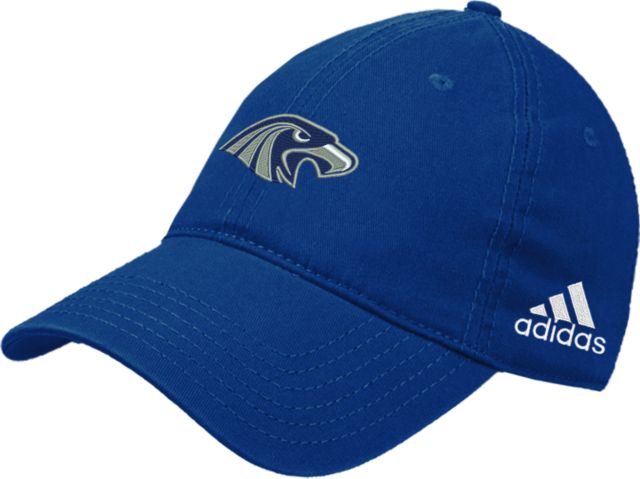 Harper College Adidas Slouch Unstructured Low Profile Hat Hawk Head - ONLINE ONLY