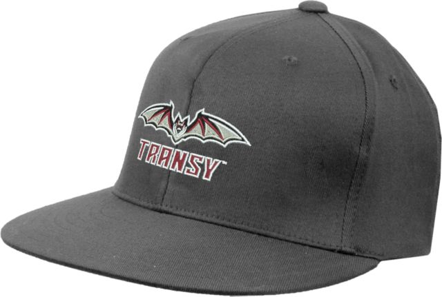 Transylvania Flat Bill Snapback Hat Primary Athletics Mark - ONLINE ONLY