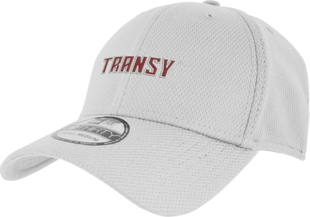 Transylvania New Era Diamond Era 39Thirty Stretch Fit Hat Athletics Wordmark - ONLINE ONLY