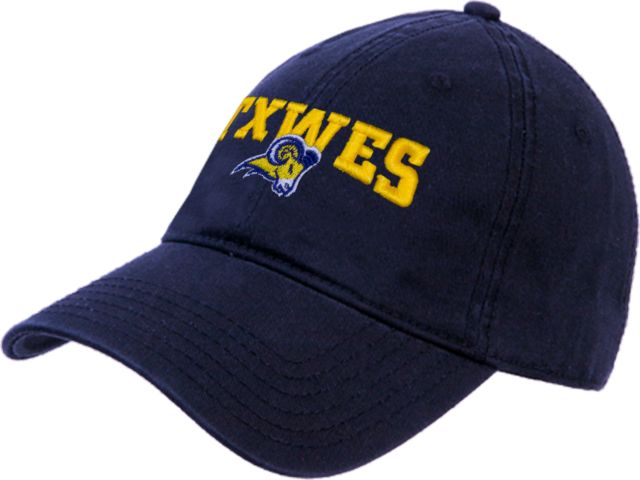 Texas Wesleyan Twill Unstructured Low Profile Hat Secondary Mark - ONLINE ONLY