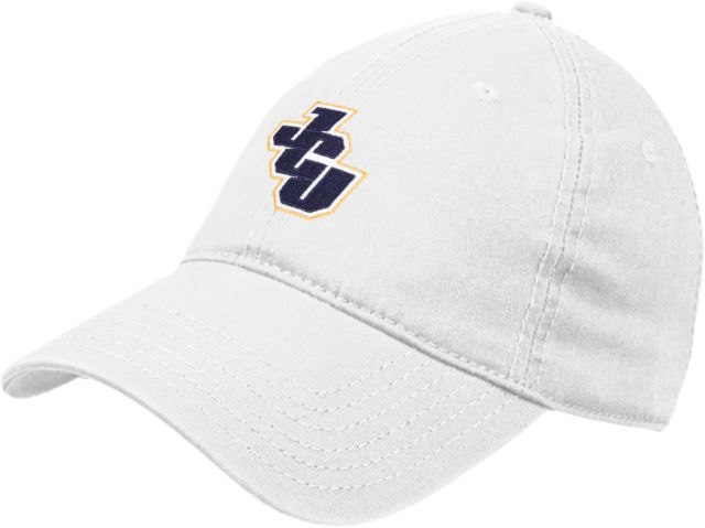John Carroll Twill Unstructured Low Profile Hat JCU - ONLINE ONLY