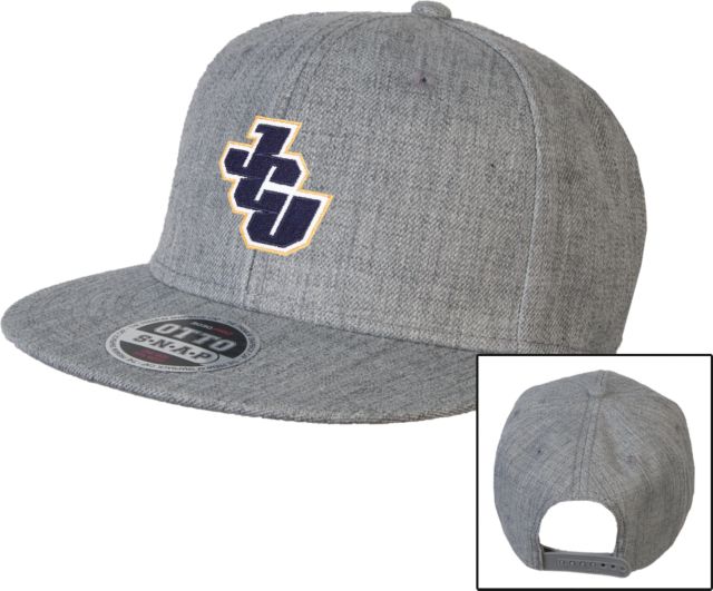 John Carroll Wool Blend Flat Bill Snapback Hat JCU - ONLINE ONLY
