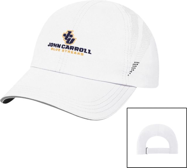 John Carroll Ladies Performance Cap JCU Stacked - ONLINE ONLY