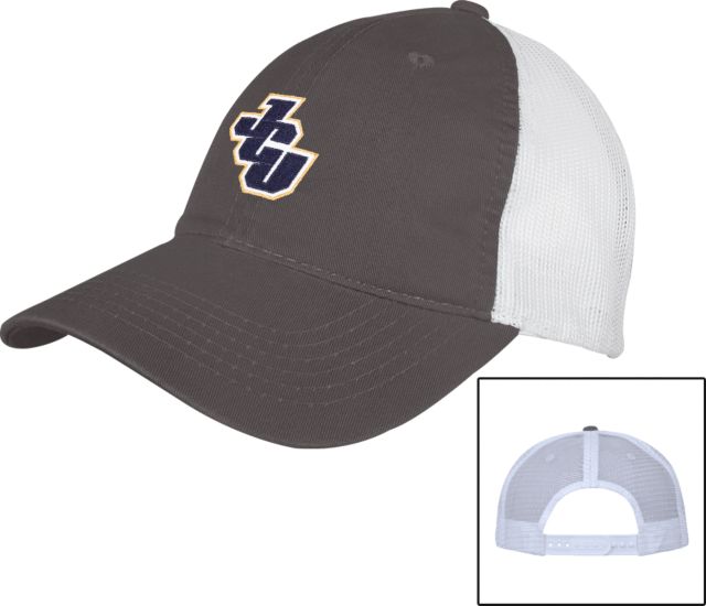 John Carroll Mesh Back Unstructured Low Profile Hat JCU - ONLINE ONLY