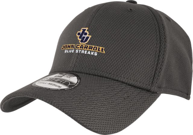 John Carroll New Era Diamond Era 39Thirty Stretch Fit Hat JCU Stacked - ONLINE ONLY