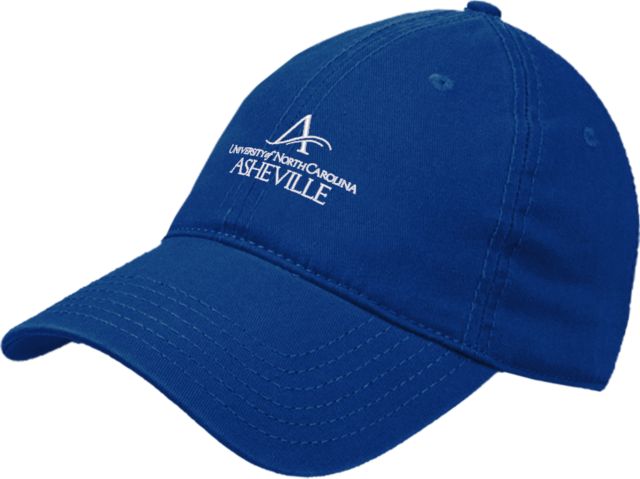 UNC Asheville Unstructured Adjustable Low Profile Hat University of North Carolina Asheville Stacked - ONLINE ONLY