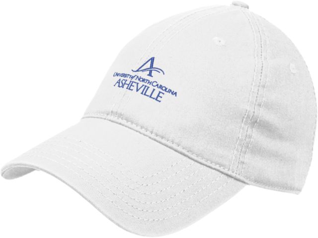 UNC Asheville Unstructured Adjustable Low Profile Hat University of North Carolina Asheville Stacked - ONLINE ONLY