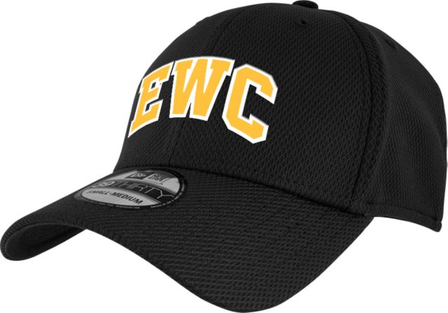 Eastern Wyoming New Era Diamond Era 39Thirty Stretch Fit Hat Eastern Wyoming College EWC Block - ONLINE ONLY
