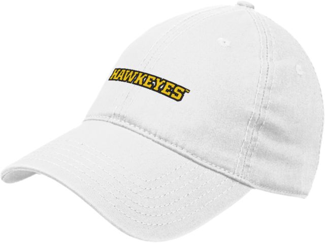 Iowa Unstructured Adjustable Low Profile Hat Hawkeyes Wordmark - ONLINE ONLY