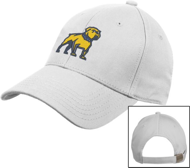 Allan Hancock Structured Adjustable Pro Style Hat Allan Hancock College Bulldogs Primary Athletic Mark - ONLINE ONLY