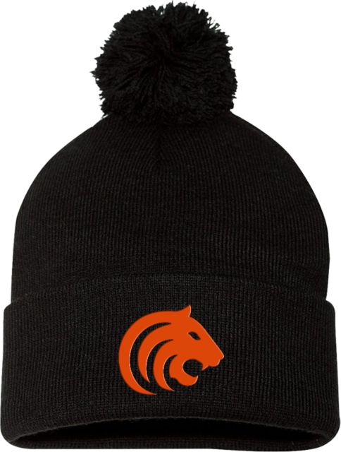 Fashion Institute Sportsman Pom Pom Cuffed Beanie FIT - Mascot Head - ONLINE ONLY