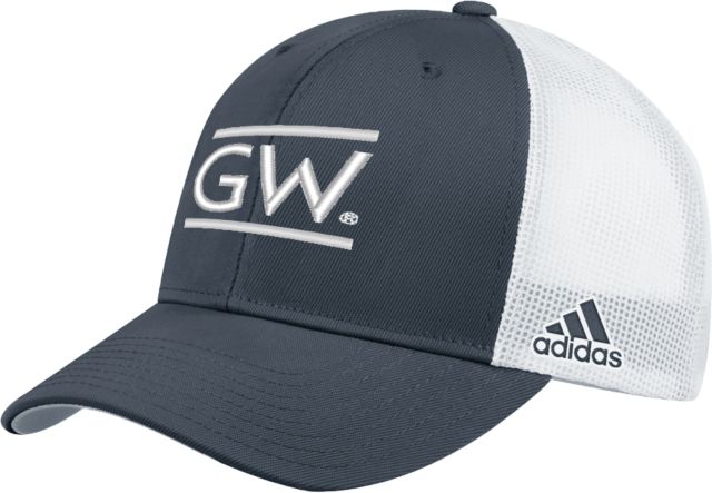 George Washington Adidas Structured Adjustable Mesh Hat Institutional GW - ONLINE ONLY
