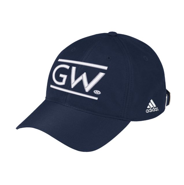 George Washington Adidas Performance Slouch Hat Institutional GW - ONLINE ONLY