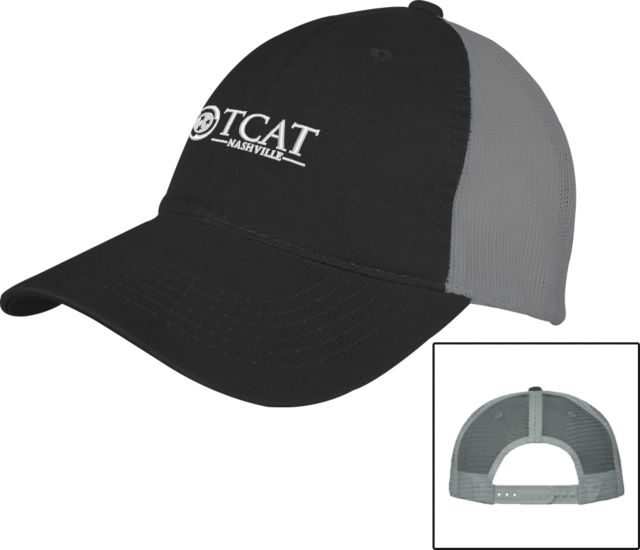 TCAT Nashville Mesh Back Unstructu Low Profile Hat TCAT Abbreviated - ONLINE ONLY