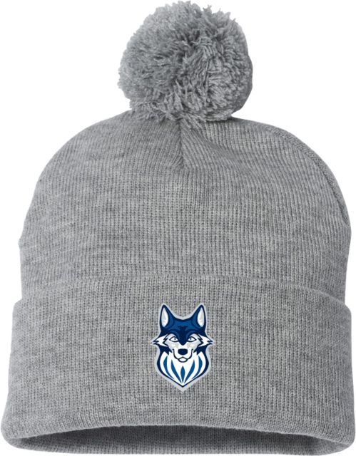 Metropolitan Penn Valley Sportsman Pom Pom Cuffed Beanie Metropolitan Community College Mascot - ONLINE ONLY