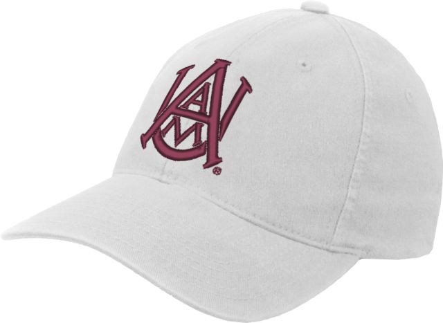 Alabama AandM Flexfit Structured Low Profile Hat Primary Mark - ONLINE ONLY