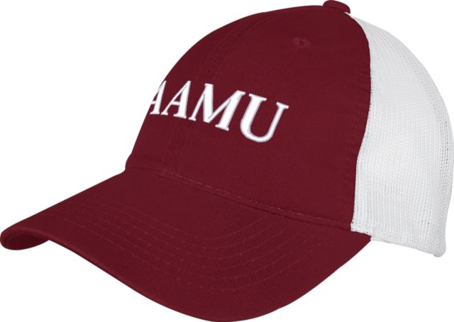 Alabama AandM Mesh Back Unstructured Low Profile Hat AAMU - ONLINE ONLY
