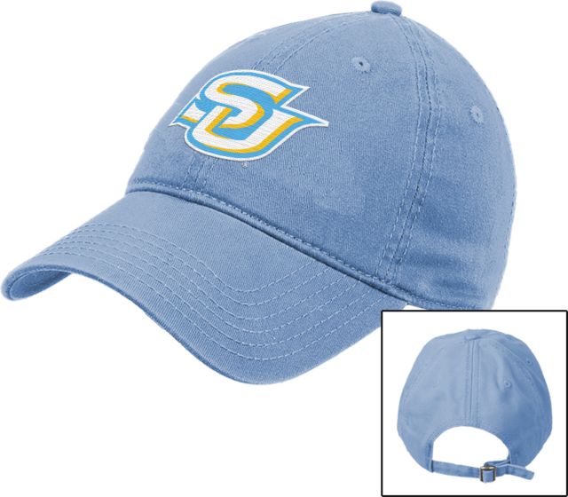 Southern University Unstructured Adjustable Low Profile Hat Interlocking SU - Primary Athletics Mark - ONLINE ONLY