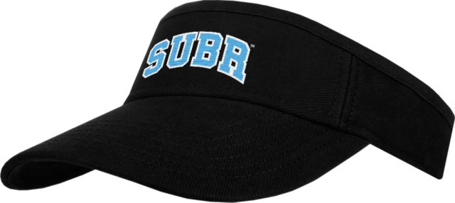 Southern University Brushed Bull Denim Visor Souther University Wordmark - ONLINE ONLY