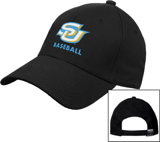 Southern University Structured Adjustable Pro Style Hat Interlocking SU - Baseball - ONLINE ONLY