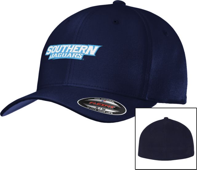 Southern University Flexfit Structured Low Profile Hat Souther University Wordmark - ONLINE ONLY