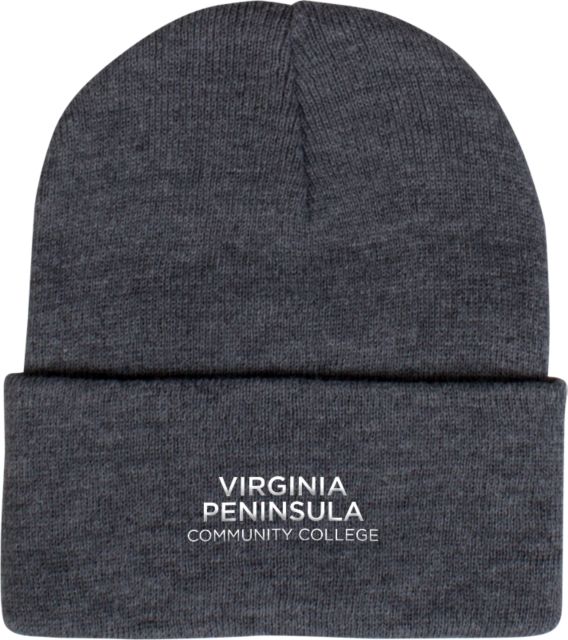 Virginia Peninsula Knit Beanie w/Cuff Virginia Peninsula Community College Stacked - ONLINE ONLY