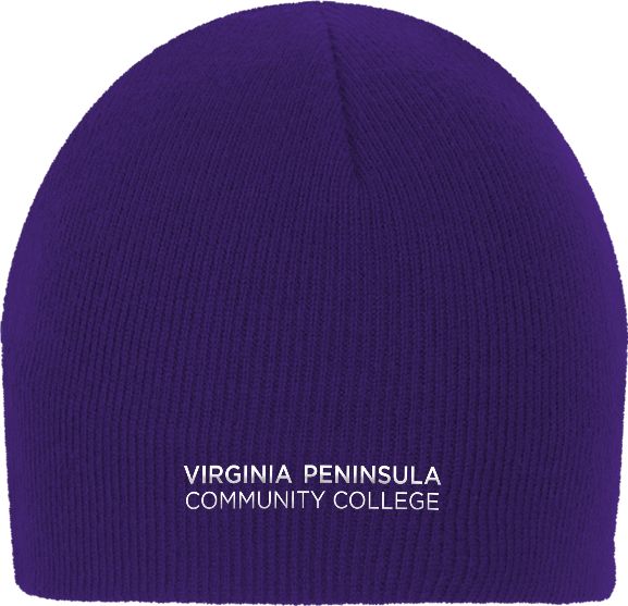Virginia Peninsula Knit Beanie Virginia Peninsula Community College - ONLINE ONLY