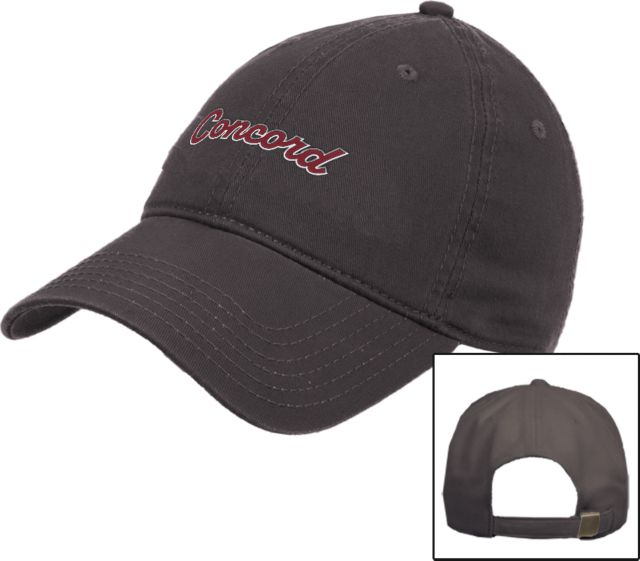 Concord Unstructured Adjustable Low Profile Hat Concord Script - ONLINE ONLY
