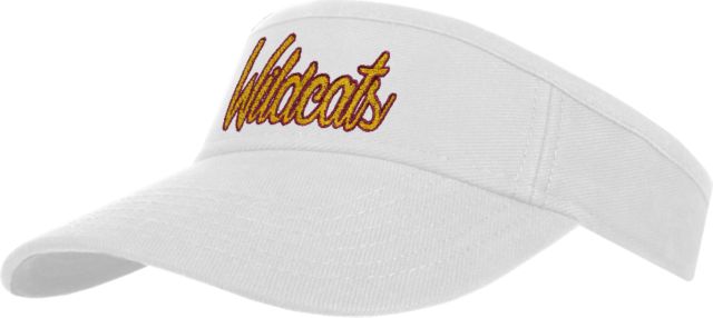 Bethune Cookman Brushed Bull Denim Visor Wildcats Script - ONLINE ONLY