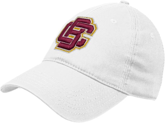 Bethune Cookman Twill Unstructured Low Profile Hat Primary Mark - ONLINE ONLY