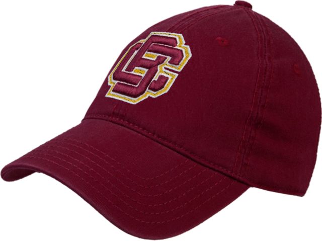 Bethune Cookman Twill Unstructured Low Profile Hat Primary Mark - ONLINE ONLY