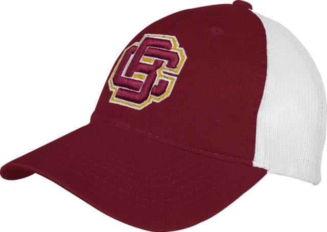 Bethune Cookman Mesh Back Unstructured Low Profile Hat Primary Mark - ONLINE ONLY