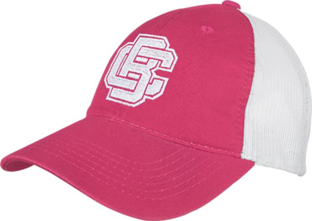 Bethune Cookman Mesh Back Unstructured Low Profile Hat Primary Mark - ONLINE ONLY