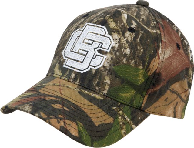 Bethune Cookman Mossy Oak Camo Structured Cap Primary Mark - ONLINE ONLY