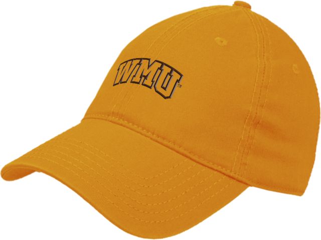 Western Michigan Unstructured Adjustable Low Profile Hat Arched WMU - ONLINE ONLY