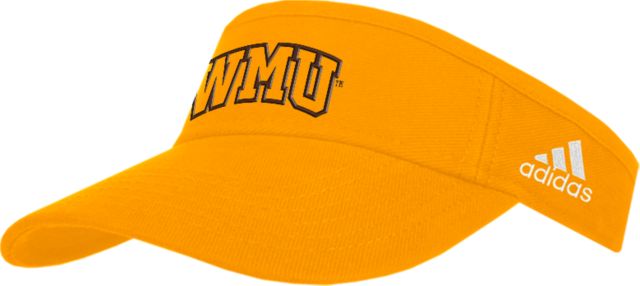 Western Michigan Adidas Adjustable Visor Arched WMU - ONLINE ONLY