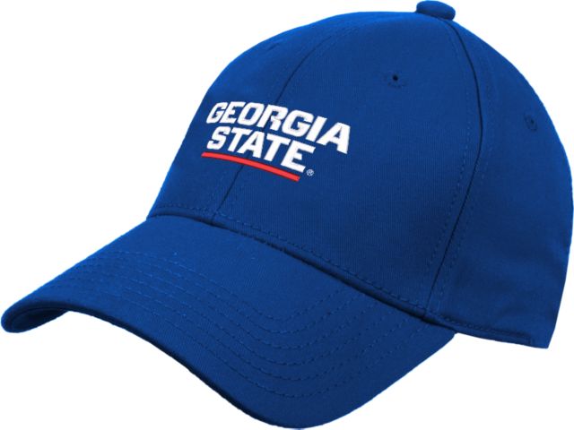 Georgia State Structured Adjustable Pro Style Hat Stacked Logo - ONLINE ONLY