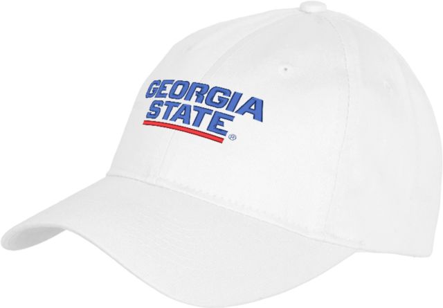 Georgia State Youth Pro Style Hat Stacked Logo - ONLINE ONLY
